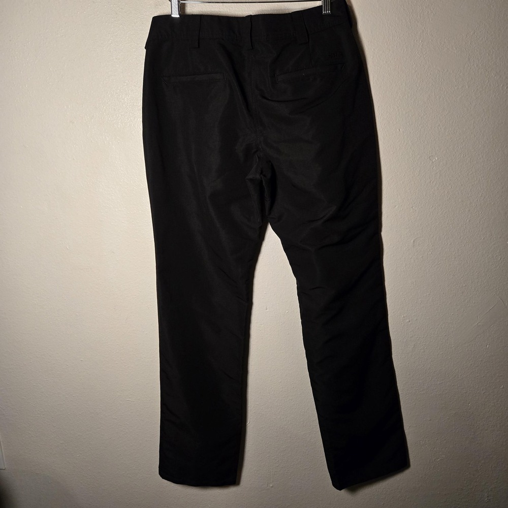 5.11 Tactical Pants Womens 12 Long TALL Black Chino Twill Pocket Workwear Casual